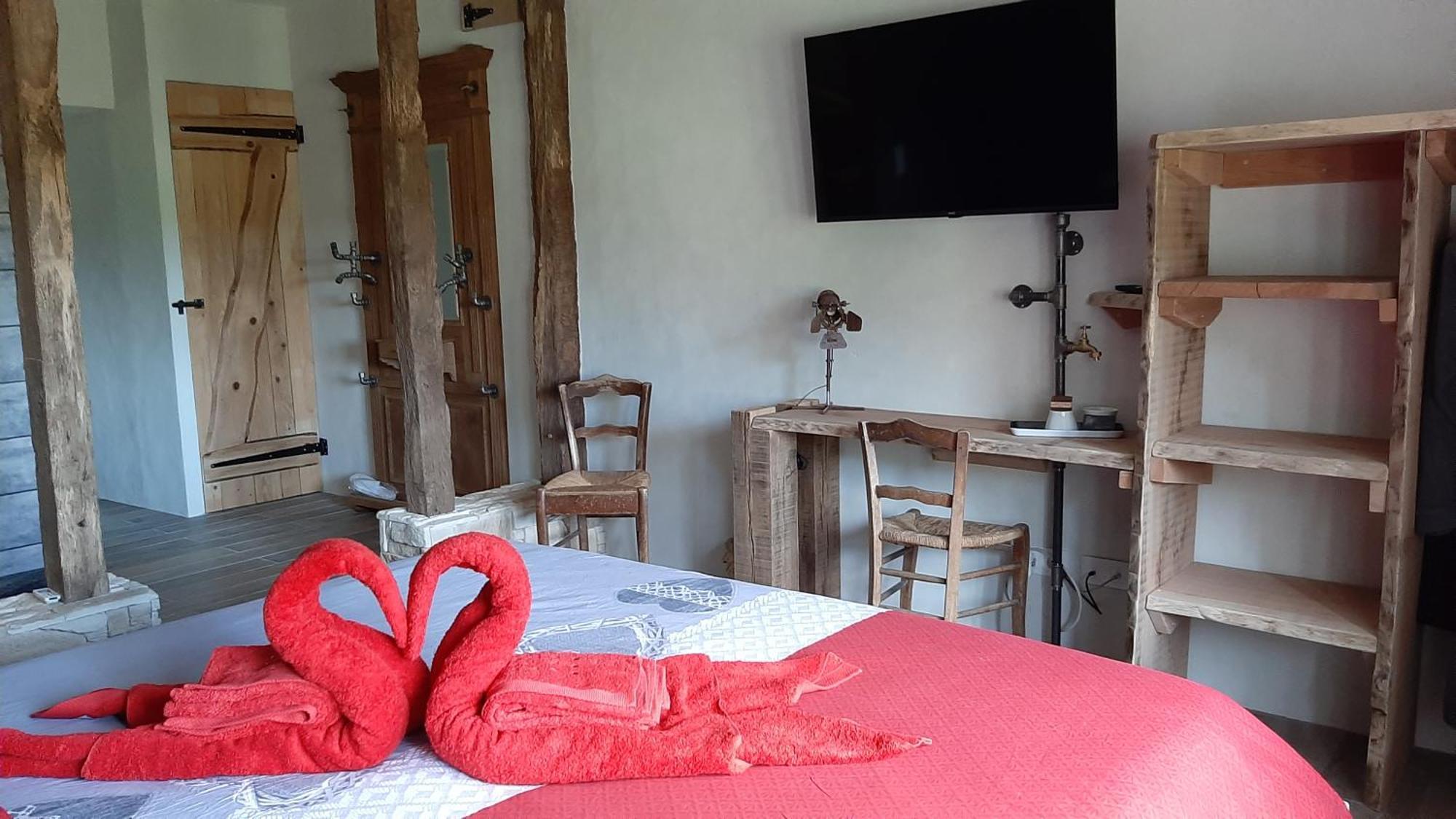 La Berrycurienne Proche Du Zoo De Beauval Saint-Aignan Avec Sdb, Wc Et Spa Privatif Pour Chaque Chambre Luçay-le-Mâle Rom bilde
